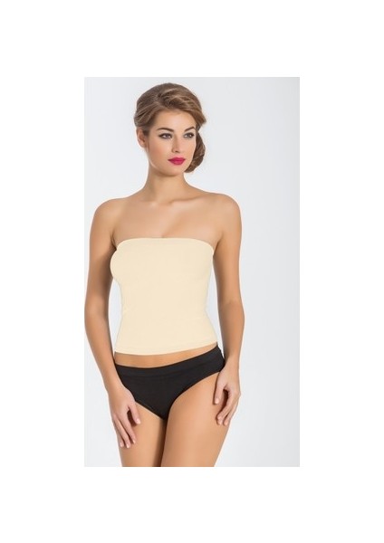 1403 Kadın Straplez Uzun Büstiyer