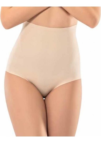 14002 Lazer Kesim Mideli Slip Korse