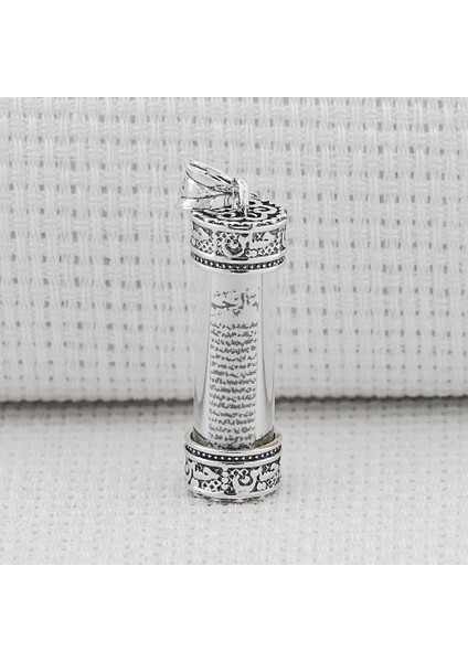 Cevşeni Kebir Yazılı Silindir 925 Ayar Gümüş Kolye Ucu fiyatları