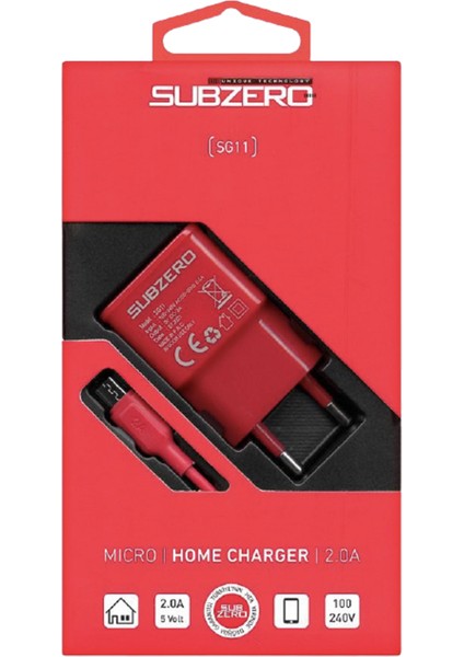 2.0A Micro Şarj Aleti
