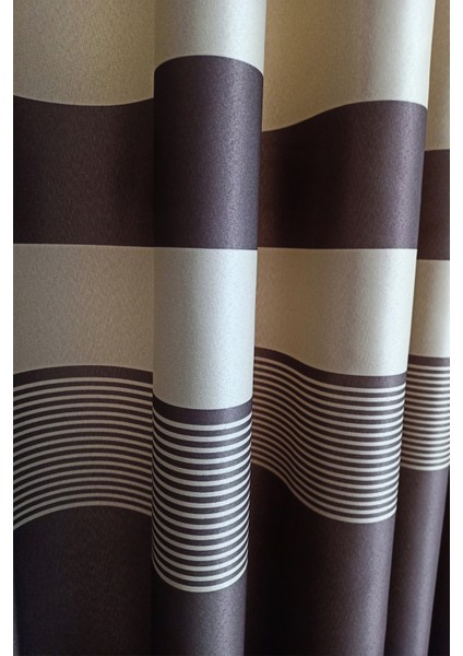 Madrid Bordürdü Sık Pile (1/3) Fon Perde modelleri