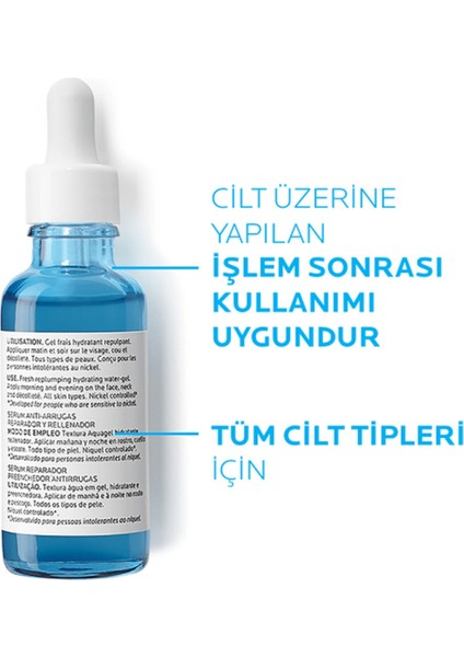 La Roche-Posay La Roche Posay Hyalu B5 Hyalüronik Asit ve Vitamin B5 Dolgunlaştırıcı Cilt Serumu 30 ml