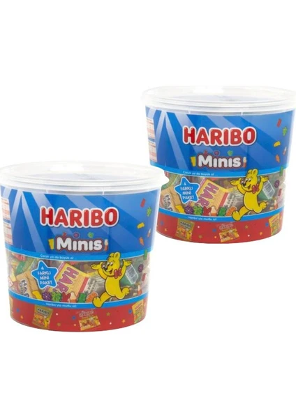 Haribo Minis 10 gr x 100'LÜ -2 Paket