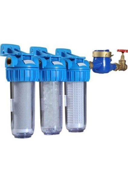 Daire Bina Girişi 3 Lü Kireç Önleyici Filtre fırsatları