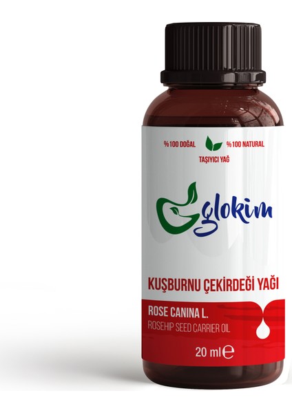 Kuşburnu Çekirdeği Yağı 20 ml - Soğuk Pres