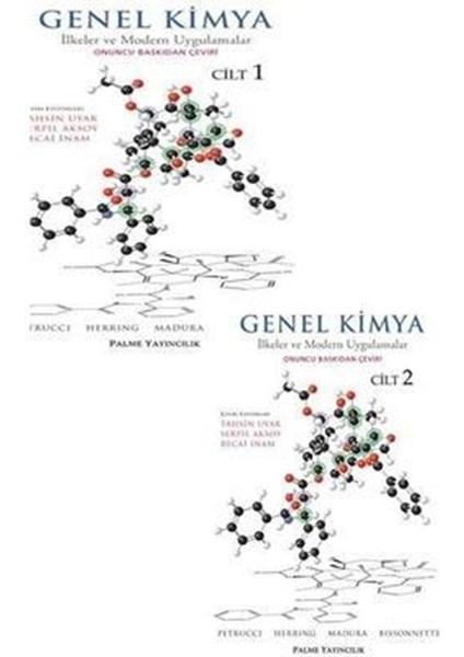 Genel Kimya Cilt 1 - 2 Ilkeler ve Modern Uygulamalar Set