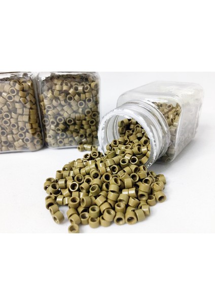 Sütlü Kahve Yivli Kaynak Saç Boncukları 1000’Li Kutuda fiyatları