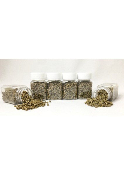 Sütlü Kahve Yivli Kaynak Saç Boncukları 1000’Li Kutuda fırsatları