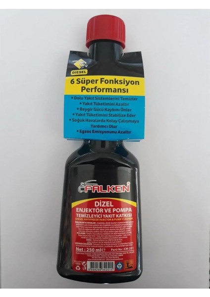 Dizel Yakıt Katkısı Enjektör Karbüratör Temizleyici 250 ml