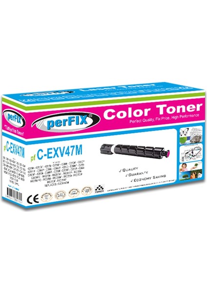 Pf Exv-47 IR-C250İ Kırmızı Toner