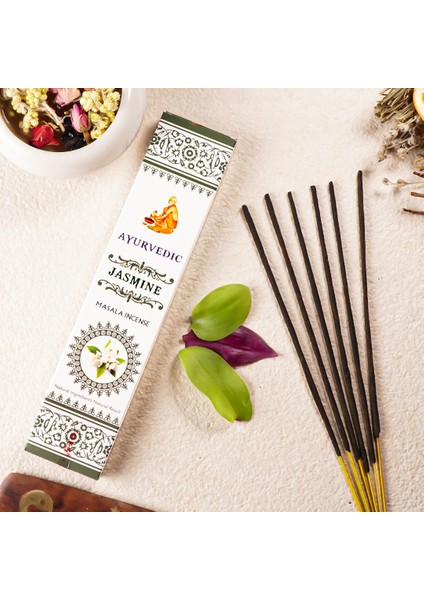 Ayurvedic Yasemin Aromalı Masala Çubuk Tütsü