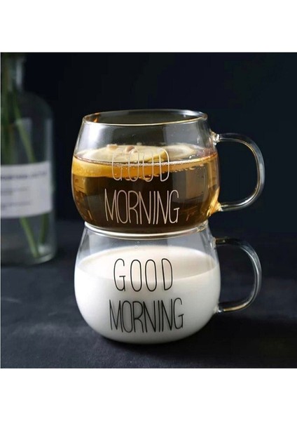 2'li Good Morning Cam Kupa 350 ml