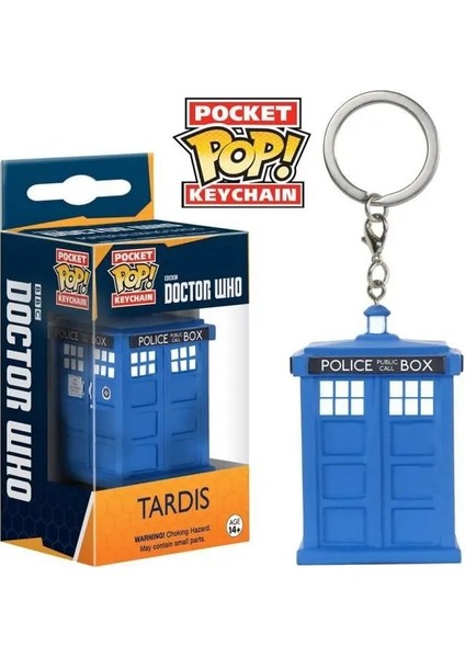 Pop Anahtarlık Doctor Who Tardıs