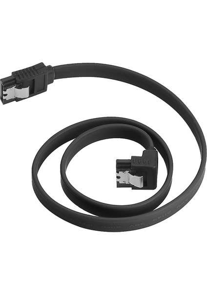 Sata 3 Kablo 90 Derece L Uçlu Data Kablo