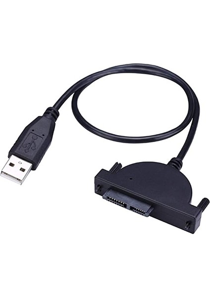 USB 2.0 To 7+6 13 Pin Sata Laptop Cd/dvd Harici Bağlantı Kablosu