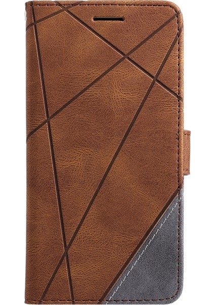 Motorola Moto G Stylus 2021 Için Ekleme Pu Kılıf Kahverengi (Yurt Dışından) fiyatları