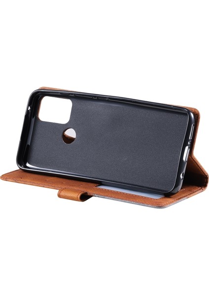 Motorola Moto G Stylus 2021 Için Ekleme Pu Kılıf Kahverengi (Yurt Dışından) indirimleri