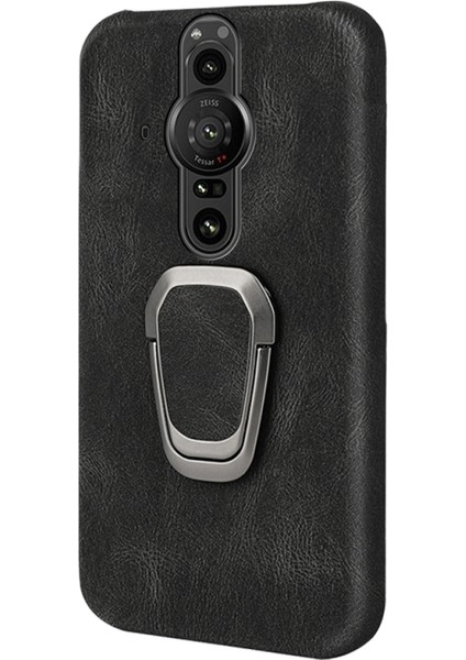 Sony Xperia Pro-I Için Pu Telefon Kılıfı Siyah (Yurt Dışından) fiyatları