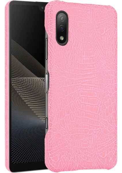 Sony Xperia Ace Iı Pc + Pu Kılıf Için Pembe (Yurt Dışından)