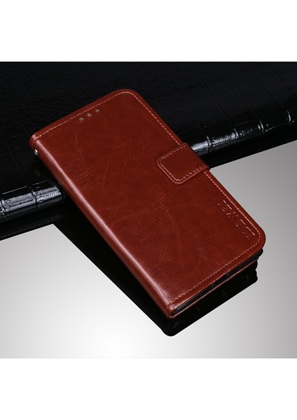 Sony Xperia 1 Iıı Çılgın At Doku Durumda Kahverengi (Yurt Dışından)