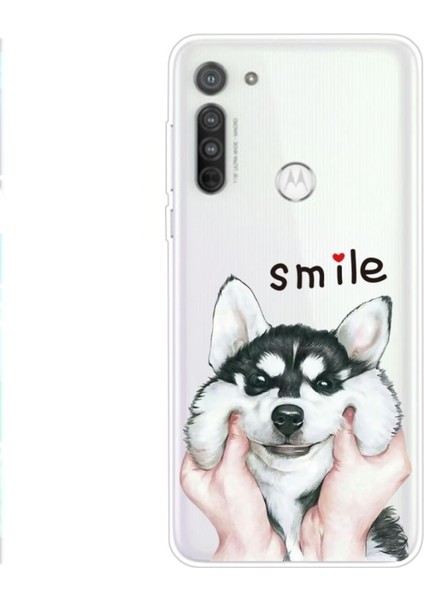 Motorola G8 Tpu Koruyucu Kılıf Için Çimdik Köpek (Yurt Dışından)
