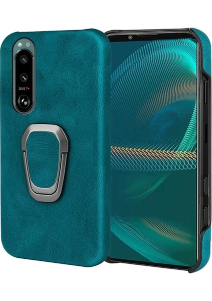 Sony Xperia Için Pu Telefon Kılıfı 5 Iıı Camgöbeği (Yurt Dışından)