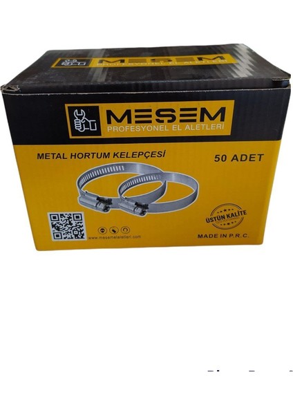 Metal Hortum Kelepçesi 32-50MM 50 Adet