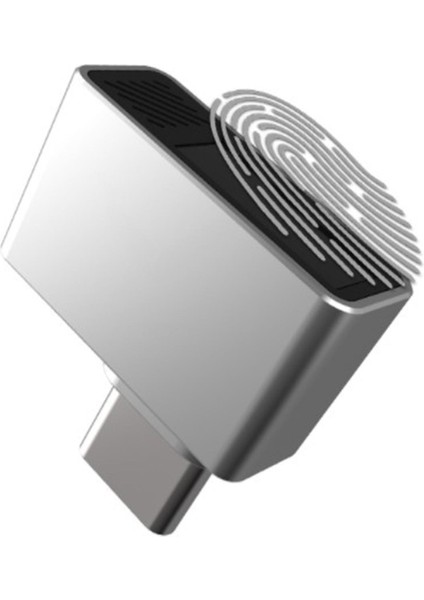 Windows 7/10 / 11HELLO Için Taşınabilir USB Parmak Izi Okuyucu Parmak Izi Tarayıcı (Yurt Dışından)