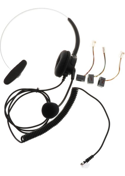Rj9 Çağrı Merkezi Ofis Gürültü Iptal Kulaklık / Kulaklık Masası Telefon (Yurt Dışından) indirimleri
