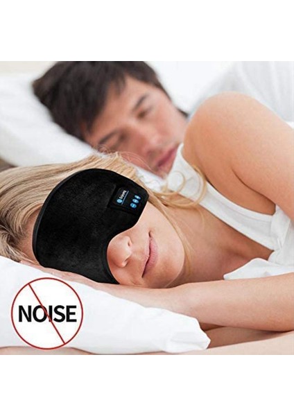 Yükseltilmiş Uyku Müzik Göz Maskesi Kulaklıklar Handsfree Stereo Mavi (Yurt Dışından) indirimleri