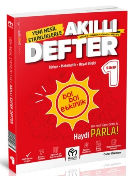 1. Sınıf Tüm Dersler Akıllı Süper Defter