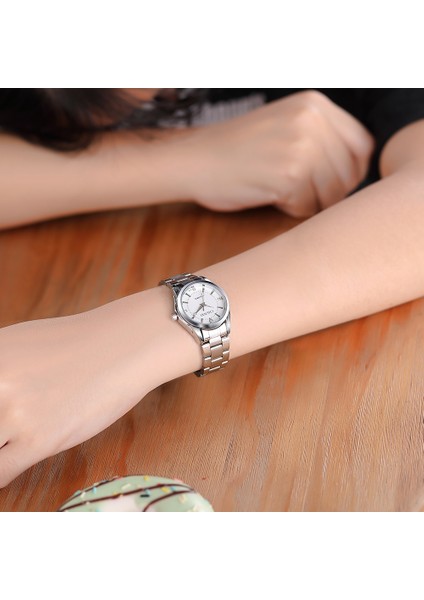 Kadın Klasik Quartz Saat - Beyaz (Yurt Dışından) fiyatları