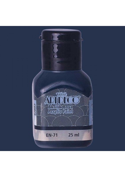 Akrilik Boya 25 ml Siyah 3618