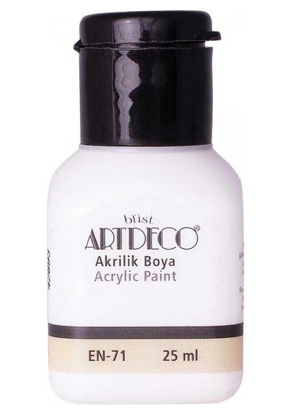 Akrilik Boya 25 ml Beyaz 3619