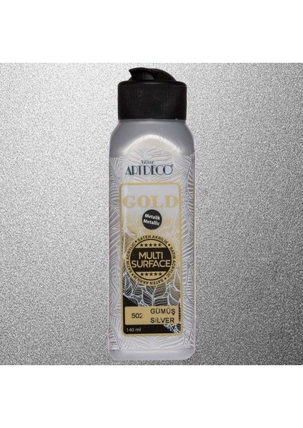 Gold : Multi-Surface Metalik Akrilik Boya : 140 ml : Gümüş fiyatları