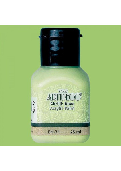Akrilik Boya 25 ml Elma Yeşili 3673