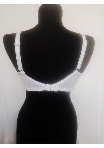 Dantelli Telsiz Süngersiz Toparlayıcı Sütyen Beyaz fiyatları