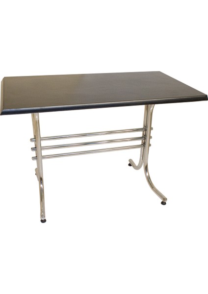 Japon Werzalit Mutfak Masası (80X140) - Siyah