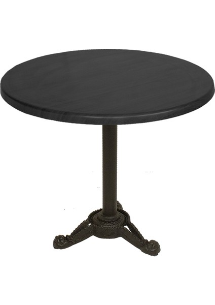 Çipa Werzalit Yuvarlak Masa Q90 - Siyah