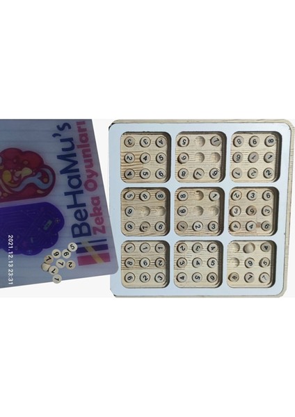 Ahşap Sudoku