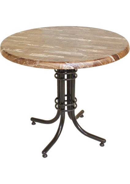 Buket Werzalit Yuvarlak Esb Mutfak Masası Q80 - Parkaletto