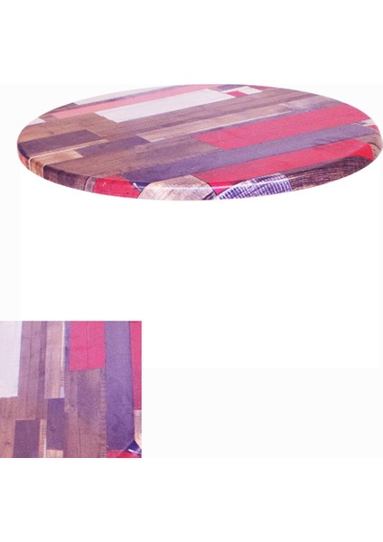 Werzalit Masa Tablası Yuvarlak 107 cm - Red Wood