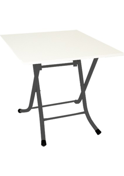 Modern Katlanır Werzalit Tabla Masa (80X120) - Antik Dark modelleri