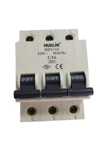 3X16A C/3ka Otomatik Sigorta Hualın