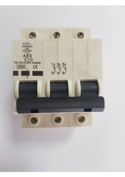 3X10A C/3ka Otomatik Sigorta Aes