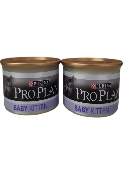 Proplan Baby Kitten Tavuklu Yeni Doğan Yavru Kedi Maması Konserve 2X85 gr