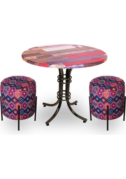 Nostaljik Fiskos Seti 2li Werzalit (Q70) - Mor