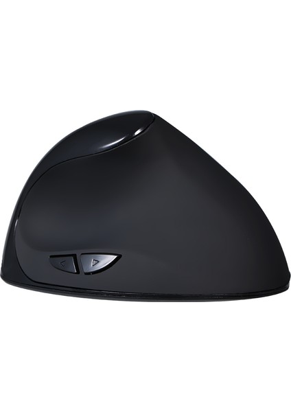 Optik Ergonomik Dikey Kablosuz Mouse - Siyah (Yurt Dışından)