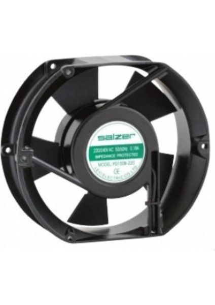 PD150B-110 172X150X51 110V Ac Rulmanlı Ball Kare Fan