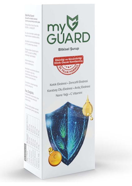 Myguard Bitkisel Şurup 150ML